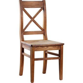 Krzesło z Litego Drewna Sosnowego