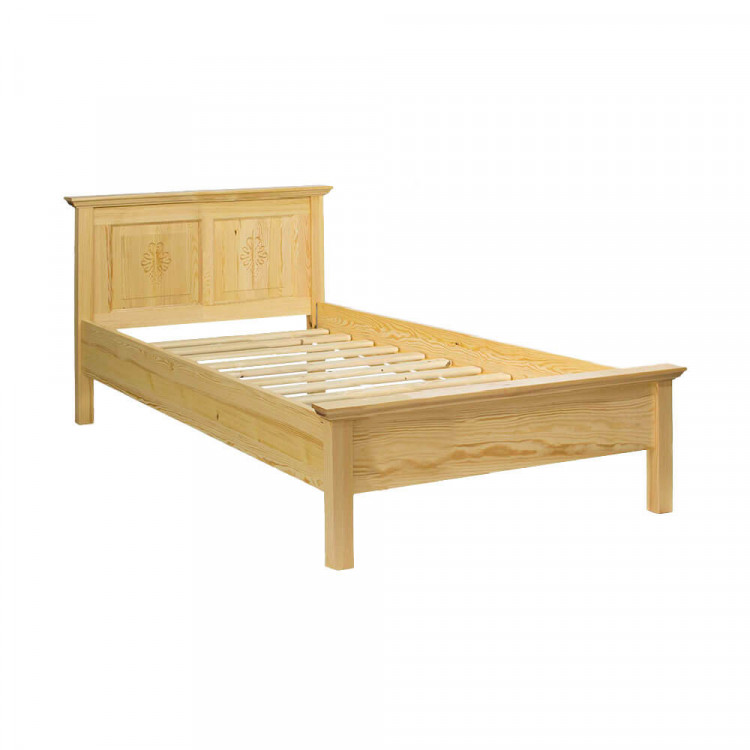 Łóżko drewniane w stylu góralskim ACC-90-G