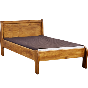 Małżeńskie łóżko w rustykalnym stylu  180x200 cm