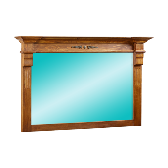 Stylowe lustro w drewnianej ramie na zamówienie