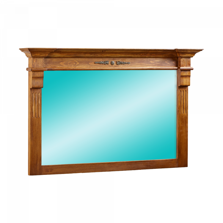 Stylowe lustro w drewnianej ramie na zamówienie