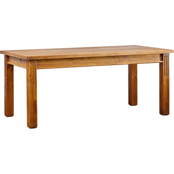 Drewniany stylowy stół kuchenny 160 cm