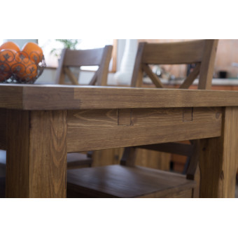 Stół z litego drewna 140