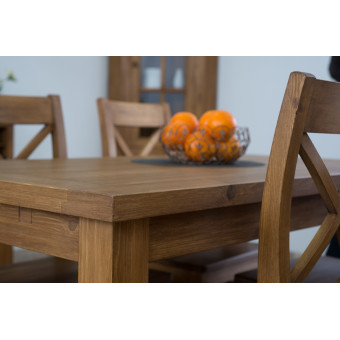 Stół z litego drewna 140