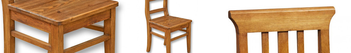 Krzesła rustykalne, producent rustykalnych krzeseł z drewna